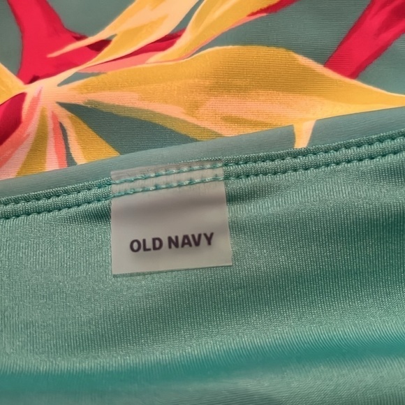 Old Navy Pattern Swim Suit Bottoms - Picture 3 of 4